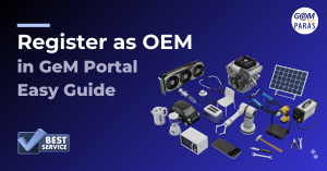 How to Register As OEM In GeM Portal