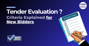 Tender Evaluation Criteria Explained for First-Time Bidders
